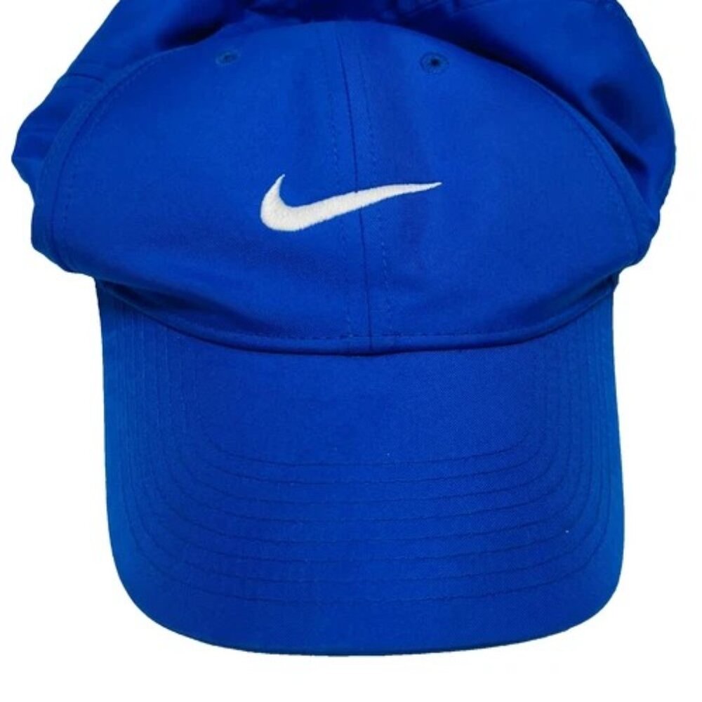 Nike Legacy91 Dri Fit Golf Hat Adult OSFM Royal Blue Cap Adjustable Strap Back‎